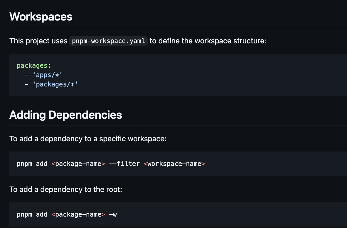 react-pnpm-workspaces